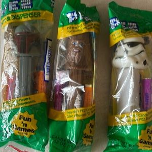 Vintage Collectible Star Wars PEZ Candy Dispensers *Not For Eating*
